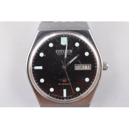 107 - Citizen Eagle Automatic Watch 21 Jewels (Working)