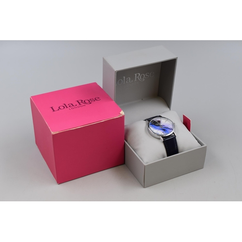 121 - Brand New Boxed With Tags Lola Rose of London Watch