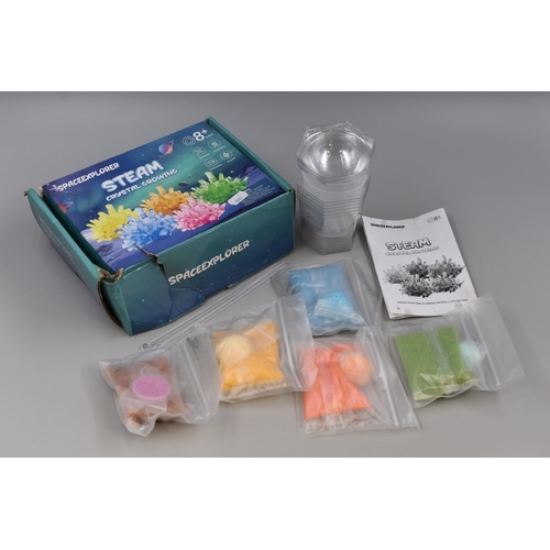 541 - SpaceExplorer Steam Crystal Growing Kit