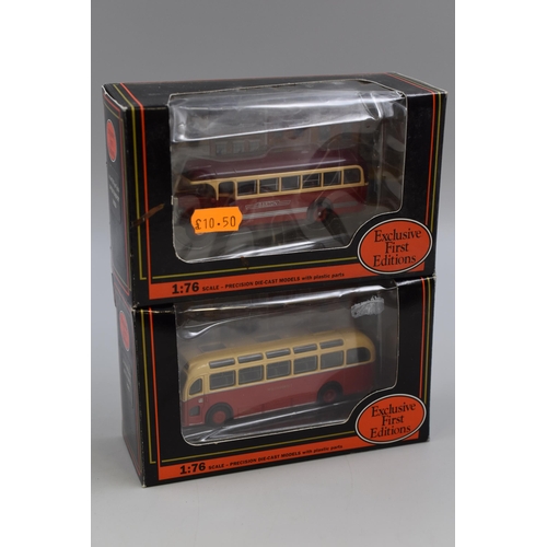 544 - Ten Exclusive First Editions Buses and Coaches Die-cast to Include Bristol Lodekka Cumberland, Brist... 