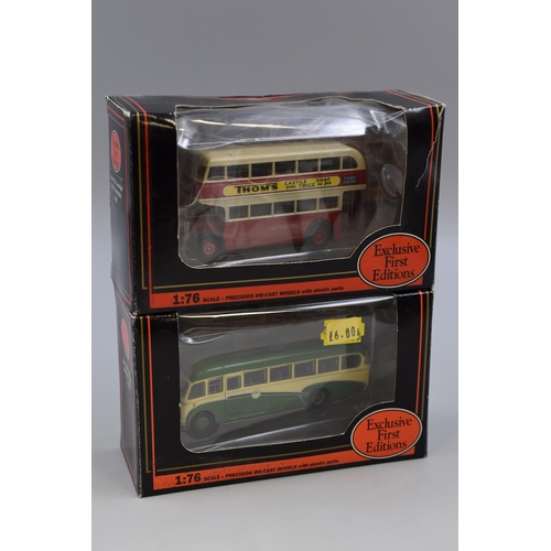 544 - Ten Exclusive First Editions Buses and Coaches Die-cast to Include Bristol Lodekka Cumberland, Brist... 