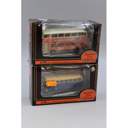 544 - Ten Exclusive First Editions Buses and Coaches Die-cast to Include Bristol Lodekka Cumberland, Brist... 