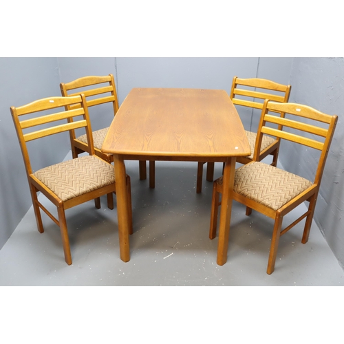 620 - Vintage Danish Style Dining Table (47