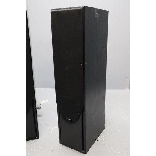 585 - A Pair of Mission 734 Loudspeakers With Screws, Untested. No Postage