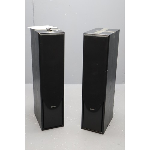 585 - A Pair of Mission 734 Loudspeakers With Screws, Untested. No Postage