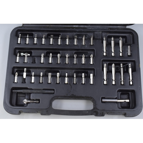 674 - A Complete Seventy Piece Drill Bit Set, In Case