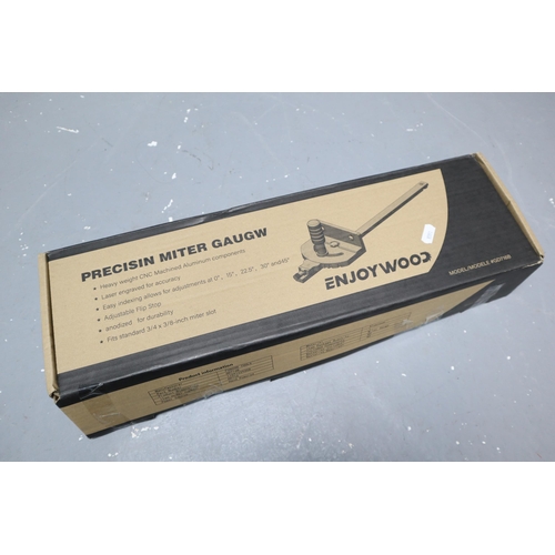 682 - New Precision Miter Gauge Complete in Box