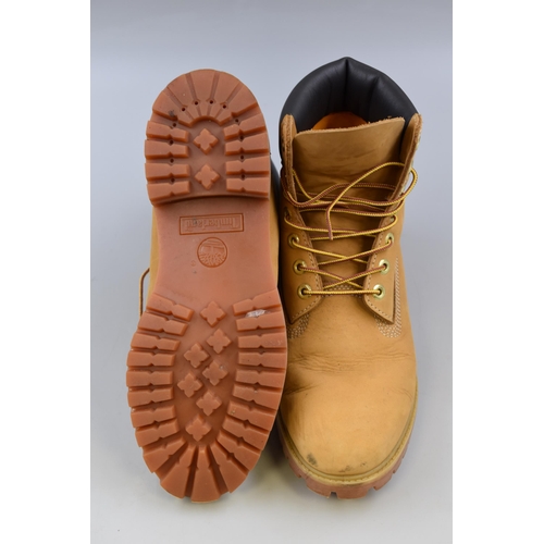 691 - A Pair of Timberland Leather Waterproof Boots, Size 10.5