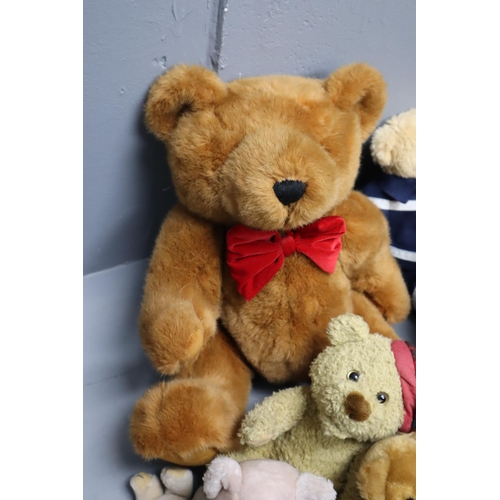 771 - A Large Selection of Teddy Bears To Include Little Charley Bear, RNLI, Australian Koala, And More