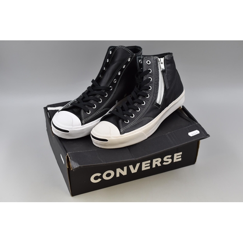 707 - Pair of New Converse Jack Purcell Shoes Complete with Box (Size 8)