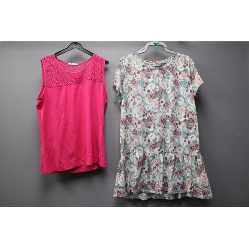 800 - Selection of Mainly Female Summer Clothes Including Lace Tops,Summer Dresses and More