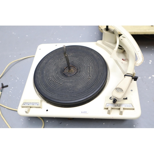 807 - Garrard RC60/D16 automatic record changer (spares and repairs) and a Garrard RC210 in cream also sol... 