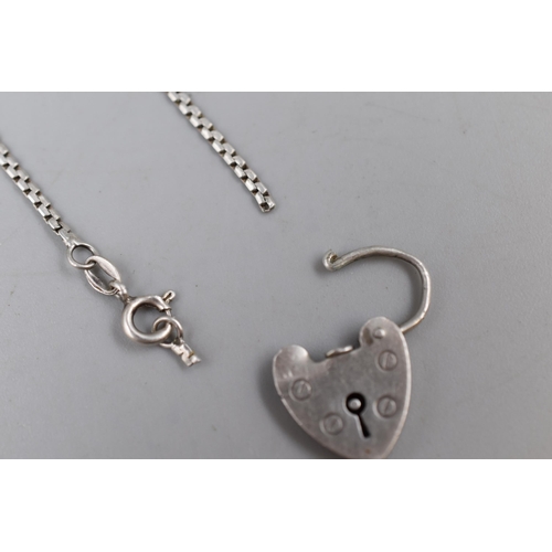 7 - A 925. Silver Necklace, With Two AF Sterling Silver Bracelets