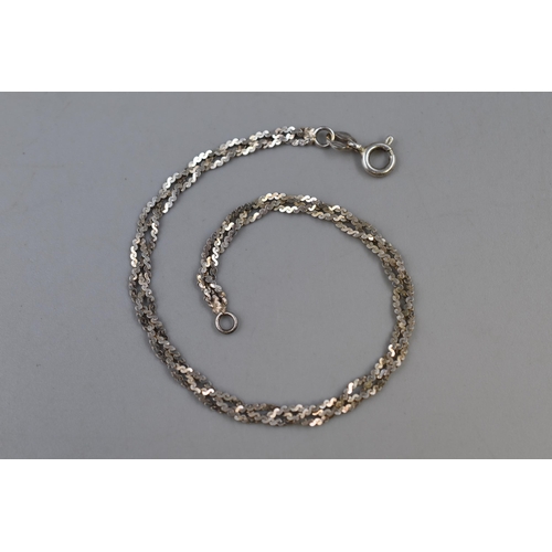 26 - Silver 925 Bracelet in Presentation Box