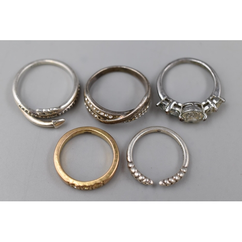 43 - Collection of Rings to include Silver 925