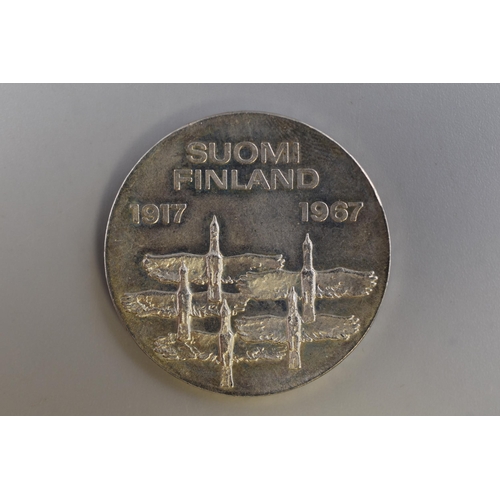 138 - Finland 1967 Silver 10 Markkaa