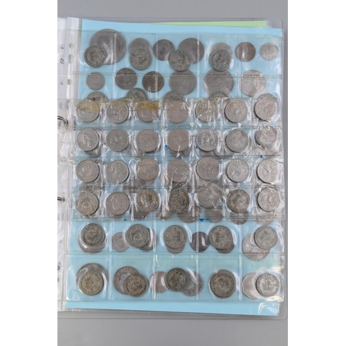 148 - Approx 250 British and Foreign Coins Complete with Folder