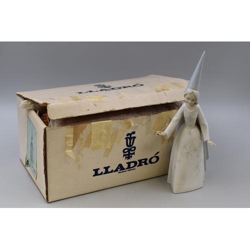 266 - A Boxed Lladro Fairy Godmother (4595) Porcelain Figure, Approx. 11