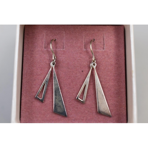 93 - Three Pairs of Silver 925, Dangly Earrings Complete in Presentation Boxes