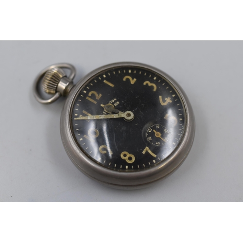 95 - A Westclox Mechanical 'Pocket Ben' Pocket Watch, In Working Order