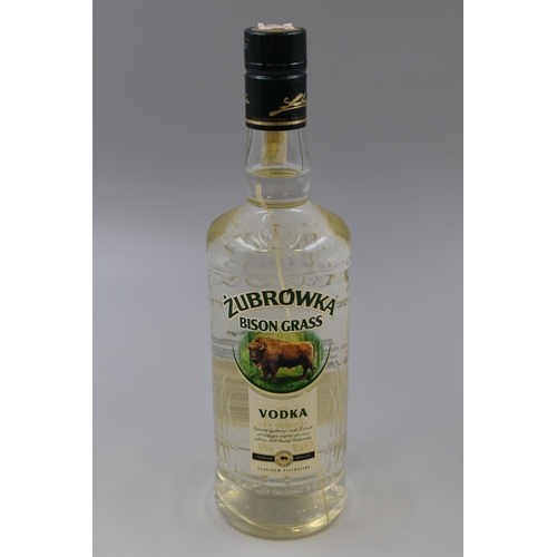 272 - Sealed Zubrowka Bison Grass Vodka (40%)