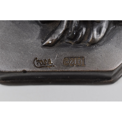 281 - Large Crosa Bronze Cast Style 