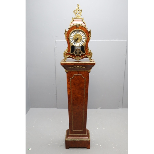 304 - Italian Design Louis XV Style Bracket Chiming Mantle Clock with German Movement (Working) Complete w... 