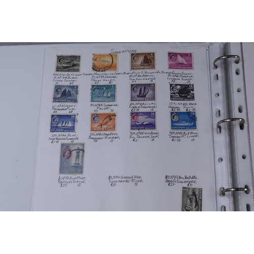 386 - Collection of European Stamps and World Stamps Both in Folders