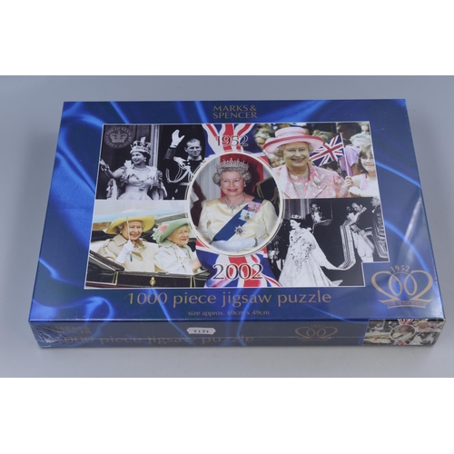 394 - Collection of Royal Items to include a Sealed M&S Jigsaw, a 1953 Royal Tour of the Commonwealth ... 