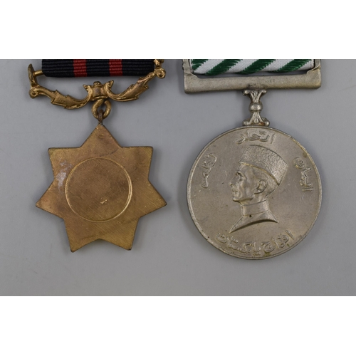 223 - Two Pakistan Medal Complete with Ribbons (100th Anniversary and War Medal)