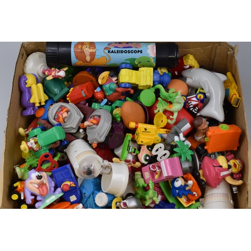 487 - Large Collection of Predominantly McDonalds Plastic Happy Meal Toys, Various Designs, Some Burger Ki... 