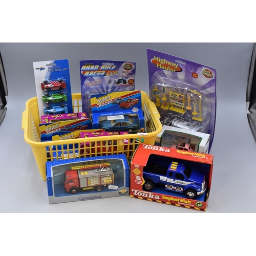 492 - Collection of Toy Vehicles Within Original Packaging, as New to Include Tonka, Cararama, Die-Cast Su... 