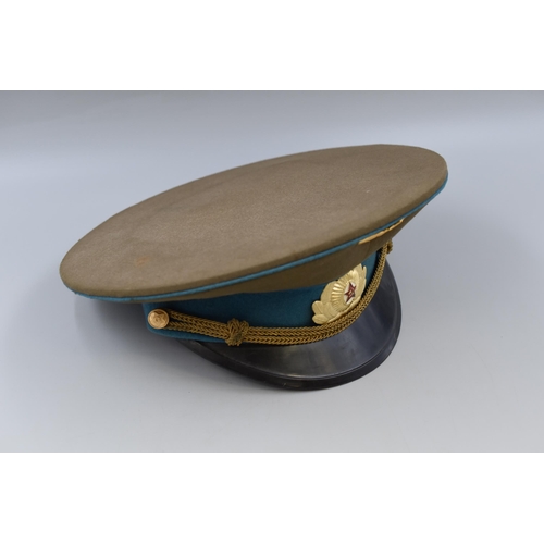 228 - Soviet Air Force Officer's Visor Hat