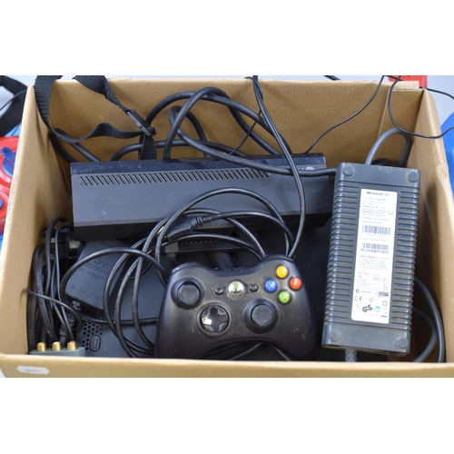 495 - Xbox 360 With One Controller and Other Accessories To Include Two Games Battlefield 3 (For Xbox 360)... 