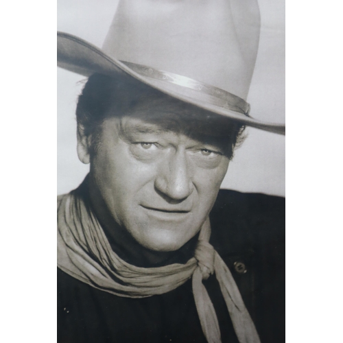 338 - Framed and Glazed Picture of Film Icon John Wayne (22