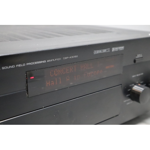 506 - Yamaha Natural Sound Digital Sound Field Processing Amplifier DSP-A3090 (Powers On)