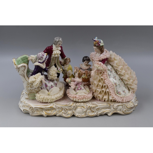 240 - Irish Dresden 'Grandmother's Birthday' Figurine (20