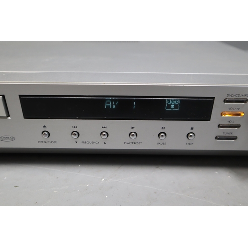 457 - Xenius Surround Sound System With DVD Player (DVD Player Powers On When Tested)