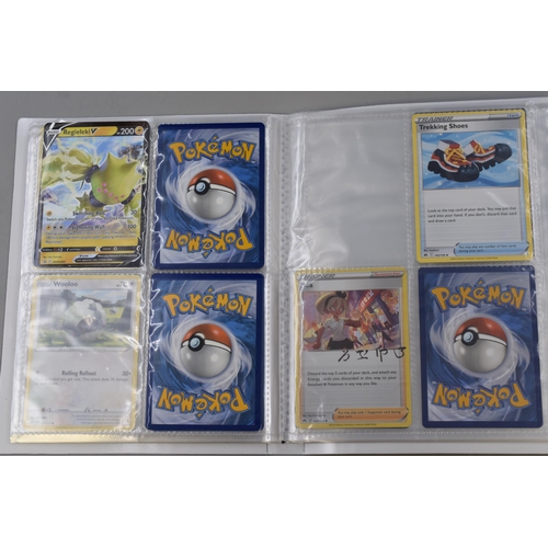 349 - A Binder of 71 Pokémon Cards from the Set Crown Zenith. Some Full Art Cards, Holo Cards, Reve... 