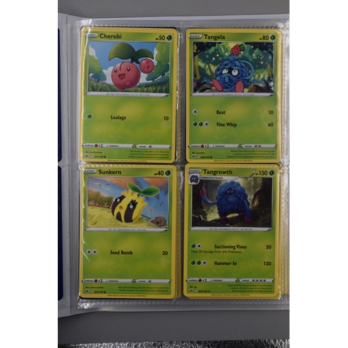 349 - A Binder of 71 Pokémon Cards from the Set Crown Zenith. Some Full Art Cards, Holo Cards, Reve... 