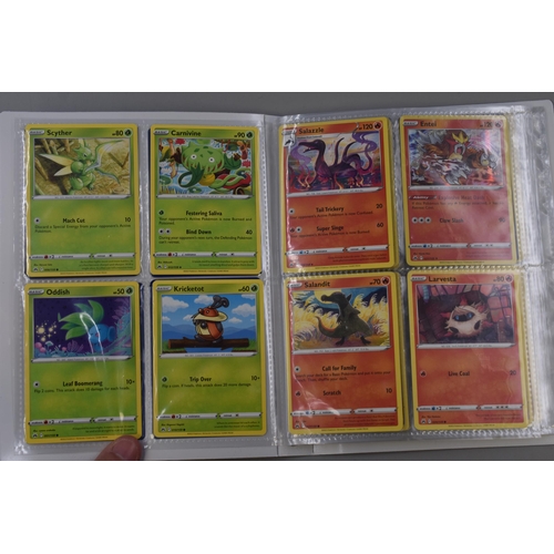 349 - A Binder of 71 Pokémon Cards from the Set Crown Zenith. Some Full Art Cards, Holo Cards, Reve... 