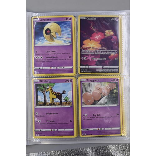 349 - A Binder of 71 Pokémon Cards from the Set Crown Zenith. Some Full Art Cards, Holo Cards, Reve... 