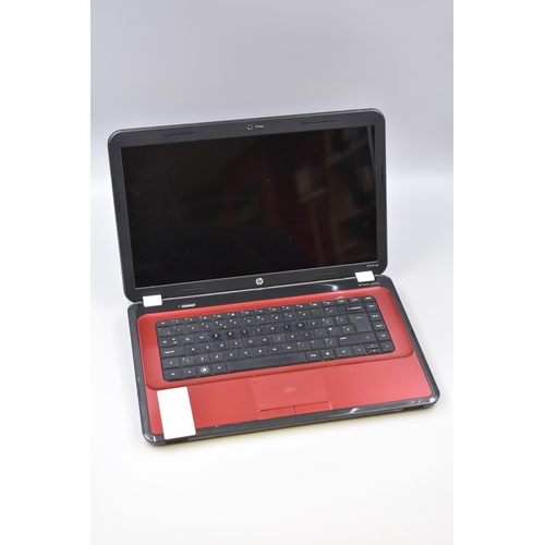 462 - HP Pavilion G6 Laptop - 500gb HD, 6gb RAM,AMD 2, DVD/CD RW, Win 10, webcam, WIFI (powers on when tes... 