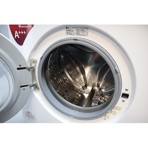 568 - LG Inverter Direct Drive 6Kg Slimline Washer A+++ Rated complete with Booklet, Powers on when tested... 