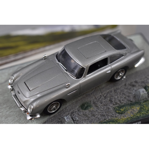 362 - 2006 GE Fabbri ltd 007 Goldfinger Aston Martin DB5 die-cast model car 1:43 scale