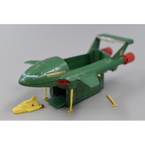 364 - Dinky: Three Models Depicting Cult TV Programmes Thunderbirds and Captain Scarlett to Include Thunde... 