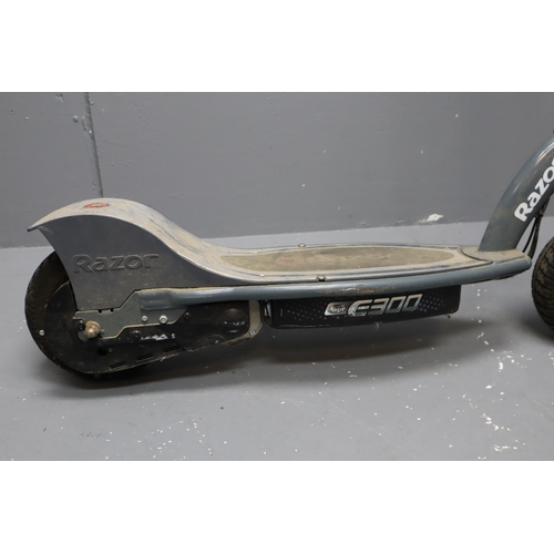 547 - Grey Razor Electric Scooter. No Postage