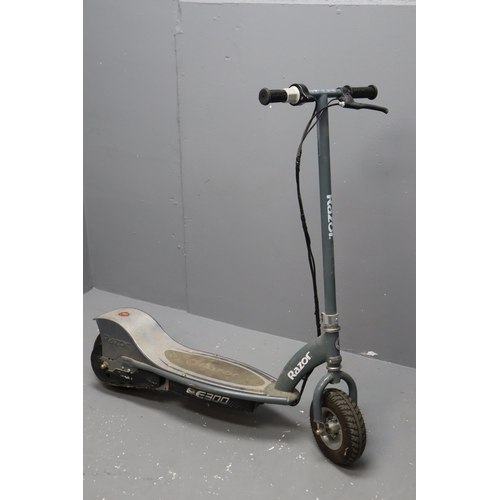 547 - Grey Razor Electric Scooter. No Postage