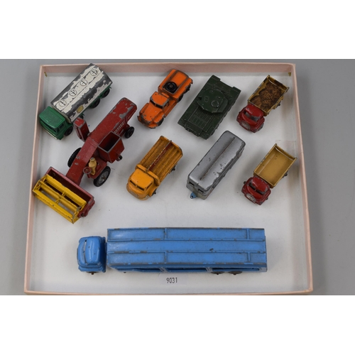 368 - Collection of Vintage Matchbox/Lesney Metal Model Vehicles to Incude ' Matchbox' Car Transporter, Co... 