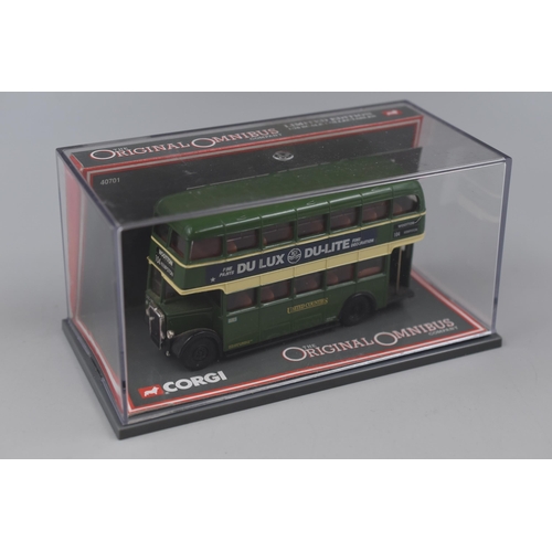 482 - Five Corgi Original Omnibus Limited Edition 1:76 Scale Die Cast Buses To Include MCW Orion, Bedford ... 